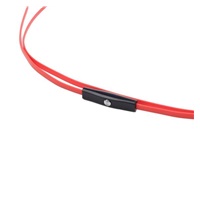 GEMBIRD sluchátka s mikrofonem MHS-EP-OPO pro MP3, plochý kabel, černá