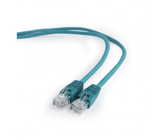 GEMBIRD UTP Cat5e Patch kábel 0,25 m, zelený