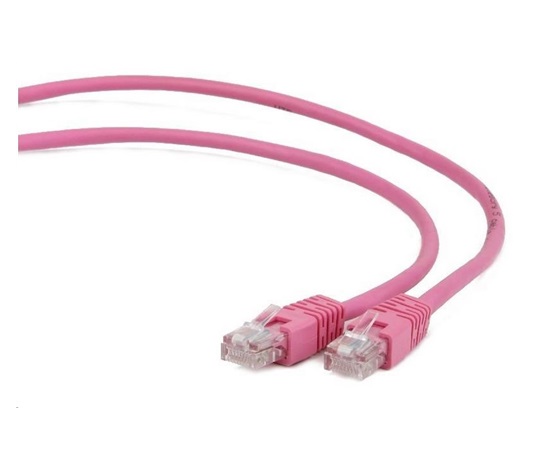 GEMBIRD UTP Cat5e Patch kábel 0,5 m, ružový