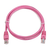 GEMBIRD UTP Cat5e Patch kábel 0,5 m, ružový