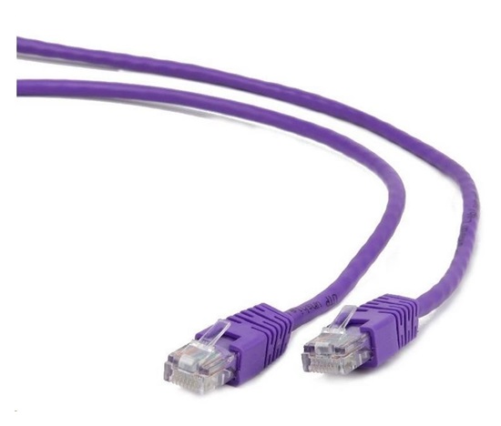 GEMBIRD UTP Cat5e Patch kábel 1m, fialový