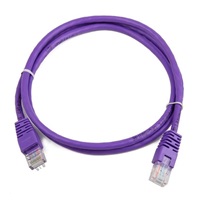 GEMBIRD UTP Cat5e Patch kábel 1m, fialový