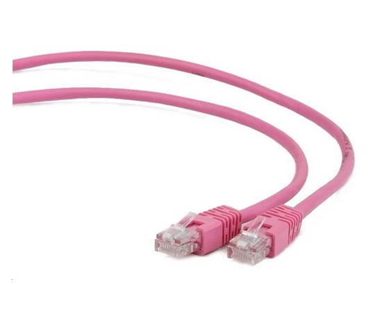 GEMBIRD UTP Cat5e Patch kábel 5 m, ružový