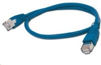GEMBIRD Patch kábel CAT6 tienený FTP 0,5 m, modrý