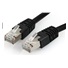 GEMBIRD Patch kábel CAT6 tienený FTP 1m, čierny