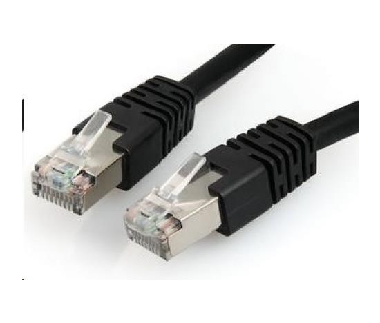GEMBIRD Patch kábel CAT6 tienený FTP 1m, čierny