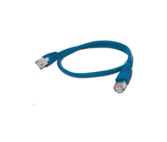 GEMBIRD Patch kábel CAT6 tienený FTP 1m, modrý