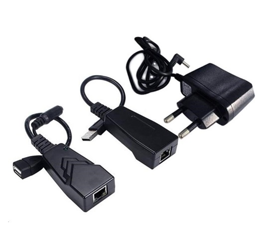 Extender USB PREMIUMCORD 2.0 cez RJ45 (do 50 m)