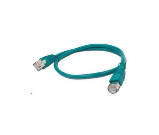 GEMBIRD Patch kábel CAT6 tienený FTP 3 m, zelený