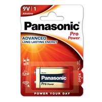 PANASONIC Alkalické baterie Pro Power 6LF22PPG/1BP 9V (Blistr 1ks)