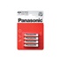 PANASONIC Zinkouhlíkové baterie Red Zinc R03RZ/4BP EU AAA 1,5V (Blistr 4ks)