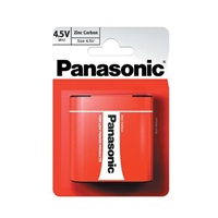 PANASONIC Zinkouhlíkové baterie Red Zinc 3R12RZ/1BP Plochá 4,5V (Blistr 1ks)