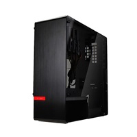 IN WIN 904 Plus, Midi Tower, bez zdroja napájania, čierna