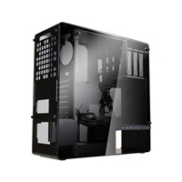 IN WIN 904 Plus, Midi Tower, bez zdroja napájania, čierna
