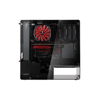 IN WIN 904 Plus, Midi Tower, bez zdroja napájania, čierna