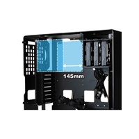 IN WIN 904 Plus, Midi Tower, bez zdroja napájania, čierna