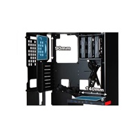 IN WIN 904 Plus, Midi Tower, bez zdroja napájania, čierna