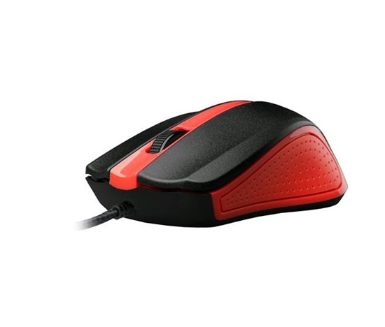 Myš C-TECH WM-01, červená, USB