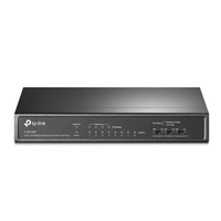 TP-Link switch TL-SF1008P (8x100Mb/s, 4xPoE+, 66W, fanless)