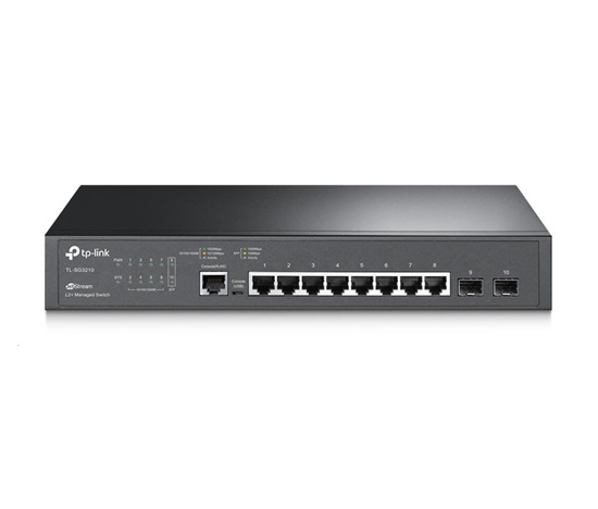 TP-Link OMADA switch SG3210 (8xGbE, 2xSFP, 2xConsole, fanless)