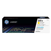 HP 201X High Capacity Yellow LJ Toner Cartridge, CF402X (2,300 pages)