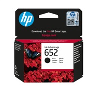 HP 652 Black Original Ink Advantage Cartridge, , F6V25AE (360 pages)