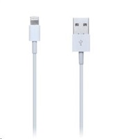 CONNECT IT Wirez kábel HQ Lightning - USB, biely, 2 m (pre iPhone, iPad)