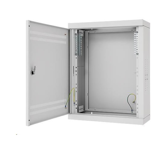 Hybridný nástenný stojan TRITON SHA, 4U vertikálne, 2U horizontálne, nosnosť 30 kg