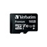 Karta VERBATIM MicroSDHC 16GB Premium, U1 + SD adaptér