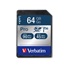 Karta VERBATIM SDXC 64GB Pro, U3, V30 (R:90/W:45 MB/s)