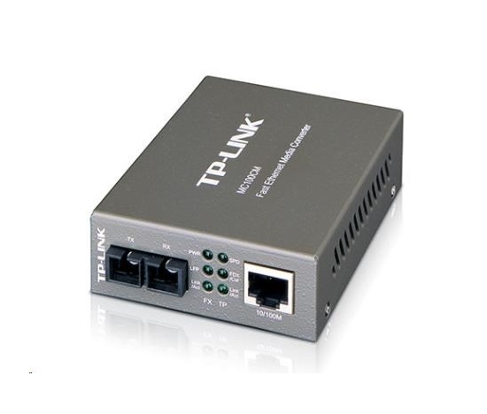 TP-Link MC100CM media konvertor (1x100Mb/s, 1x duplex SC/UPC, MM, 1310nm, 2km)