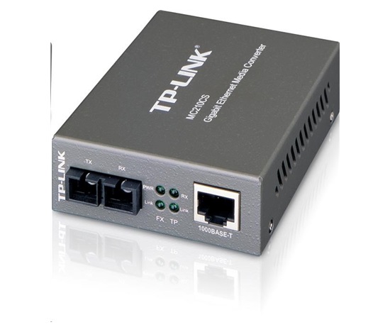 TP-Link MC210CS media konvertor (1xGbE, 1x duplex SC/UPC, SM, 1310nm, 20km)