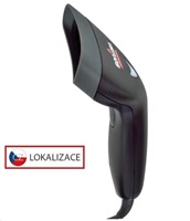 Virtuos CCD čítačka HT-10, USB (emulácia klávesnice/RS232), čierna