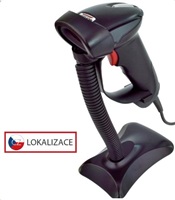 Laserová čítačka Virtuos HT-900A, USB (emulácia klávesnice/RS232), čierna