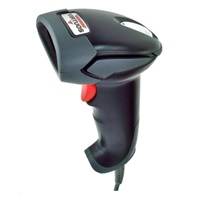 Laserová čítačka Virtuos HT-900A, USB (emulácia klávesnice/RS232), čierna