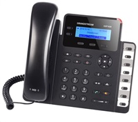 Grandstream GXP1628 [telefón VoIP - 2x účet SIP, HD audio, 3 prog.tl.+8 predvolieb, prepínač 2xLAN 1000Mbps, PoE]