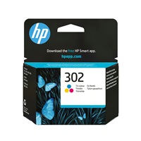 HP 302 Tri-color Original Ink Cartridge, , F6U65AE (165 pages)