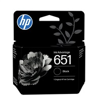 HP 651 Black Original Ink Advantage Cartridge, C2P10AE (600 pages)