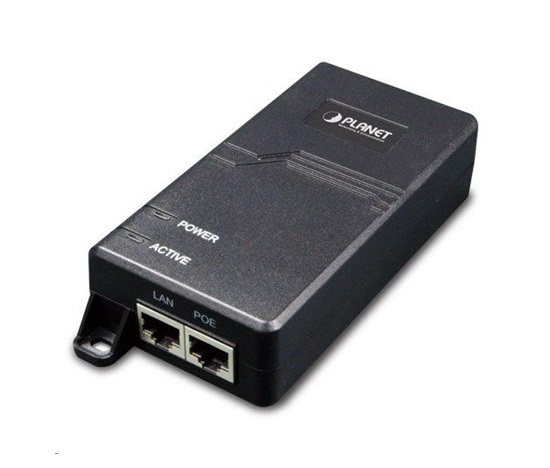 Planet POE-173 Ultra Poe injektor napájania cez Ethernet IEEE802.3at/af, 60 W, Gigabit