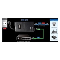 Planet POE-173 Ultra Poe injektor napájania cez Ethernet IEEE802.3at/af, 60 W, Gigabit