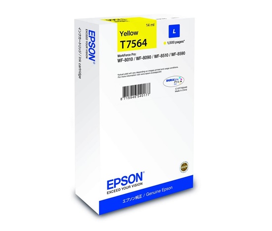 Atramentová kazeta EPSON WF-8xxx Series L Yellow - 1500str. (14 ml)