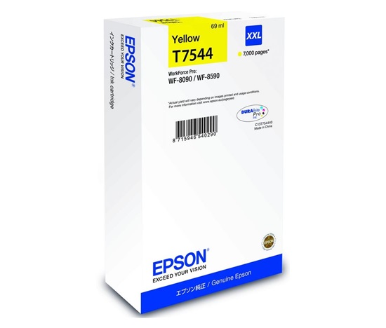 Atramentová kazeta EPSON WF-8xxx Series XXL Yellow - 7000str. (69 ml)