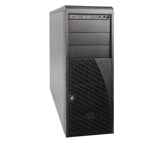 Serverové šasi INTEL P4304XXMUXX, 4U, 4x 3,5" pevný disk, bez zdroja napájania