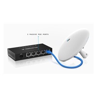 UBNT EdgeMAX EdgeRouter X SFP [880MHz dvojjadrový procesor, 256MB RAM, EdgeOS, 5 gigabitových portov s PoE, SFP]
