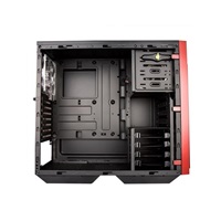 IN WIN case 503 Black, Midi Tower, priehľadná strana, USB 3.0, bez napájania, čierna