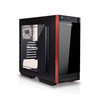 IN WIN case 503 Black, Midi Tower, priehľadná strana, USB 3.0, bez napájania, čierna