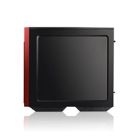 IN WIN case 503 Black, Midi Tower, priehľadná strana, USB 3.0, bez napájania, čierna