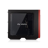 IN WIN case 503 Black, Midi Tower, priehľadná strana, USB 3.0, bez napájania, čierna