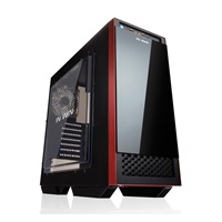 IN WIN case 503 Black, Midi Tower, priehľadná strana, USB 3.0, bez napájania, čierna