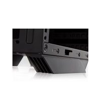 IN WIN case 503 Black, Midi Tower, priehľadná strana, USB 3.0, bez napájania, čierna